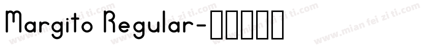 Margito Regular字体转换